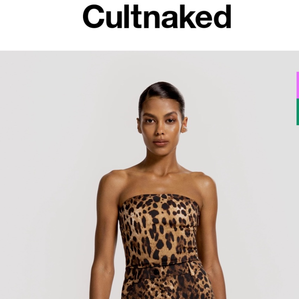 CULTNAKED killa bandeau top size L- worn once